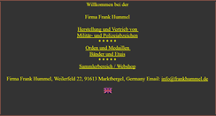 Desktop Screenshot of frankhummel.de